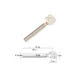 Candeletta speciale per stufe e caldaie a pellet – Codice ELT60030 – ø 12,5 mm – 250 Watt – Lunghezza cavi 500 mm – Lunghezza totale 80 mm
