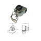 Ventilatore centrifugo Trial - Codice CAH12R5-005 - Rotore esterno DX - Ventola ø 120 mm - Ingombro lunghezza 152 mm - Ingombro altezza 170 mm - Ingombro profondità 163 mm