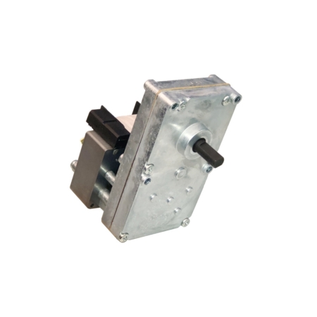 Motoriduttore per stufe e caldaie a pellet Oertli Codice M4SORT Per i seguenti modelli di stufe e caldaie a pellet Oertli: BNP131 BNP131B BNP132 BNP132B BUP151 BUP251 CHAUDIERE GSR130 FA CLU150 CONDENS CLU150 CONDENS