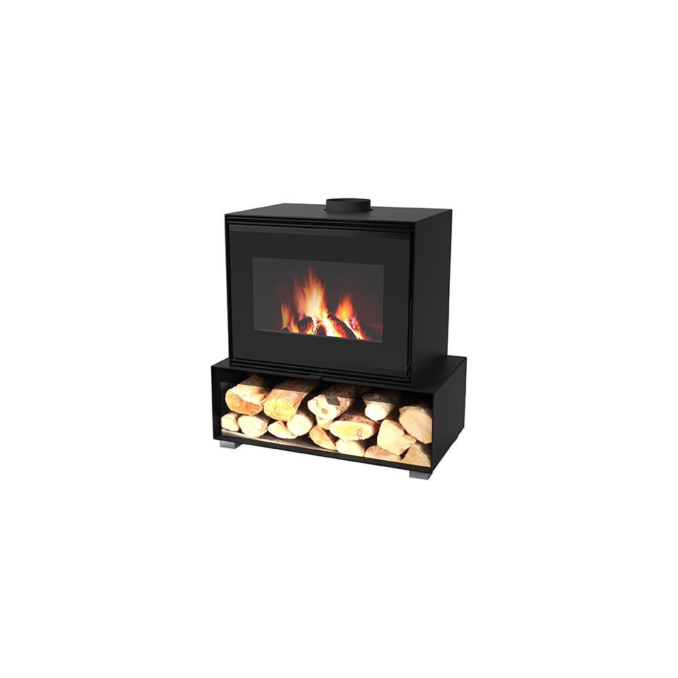 Stufa a legna Ines 13 kw 4 stelle - Stufa a legna 4 stelle - Stufa a legna 13 kW